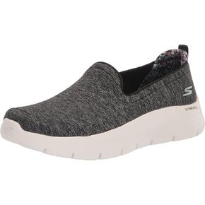 Skechers Women's GO Walk Flex-Clever View Sneaker, Grey, 6.5 Wide