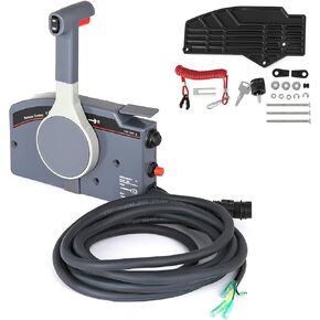 Outboard Remote Control Box Boat Throttle Control for Yamaha Outboard 703-48205 10 Pins