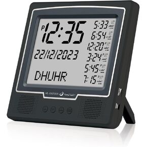Azan Clock, LED Muslim Prayer Clock, Athan Wall Clock, Read Home/Office/Mosque Digital Azan Clock for Home Decor