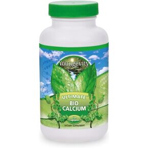 Youngevity Bio Calcium™ - Bioavailable Chelated Calcium + Magnesium, Zinc, Copper, Potassium, Boron - Absorbable Bone Support Supplement - (120 Capsules)