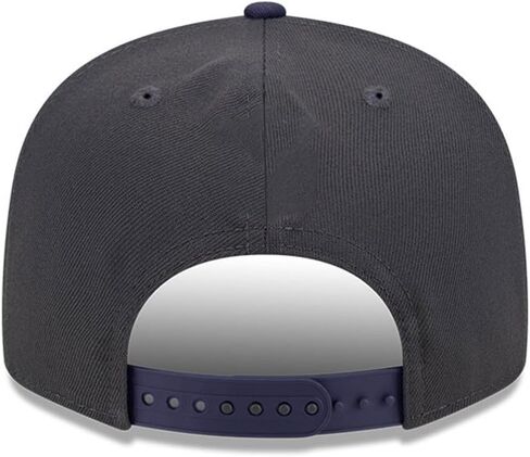 New Era NY New York Yankees 9FIFTY Cooperstown 2000 Subway Series Retro 5 Georgetown Snapback Cap, Hat Dark Grey Navy in Saudi Arabia
