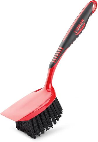 فرشاة ليبمان 524 بمقبض قصير (10 بوصات) باللون الأحمر، PK6، صغيرة، بدون لون in Kuwait