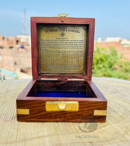Sundial Clocks Brass Compass Custom Compass, Wedding Gift, Groomsmen Gift, Wedding Keepsake, Christmas, Baptism, Graduation, boy Scouts, Sundial, Nautical, Anniversary, Fathers Day in Saudi Arabia