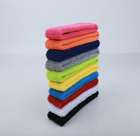6pcs Boys Headband Kids Sweatband Youth Sweatbands Headband for Kids Colorful Sports Head Sweatband, BLDUS2024052710 in Saudi Arabia
