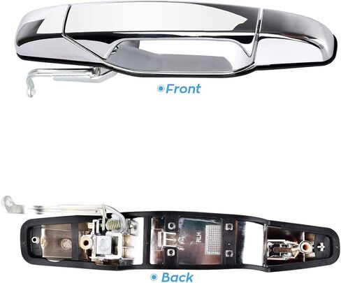 FAERSI Exterior Door Handle Chrome Front Right Passenger Side Door Handle Replacements for 2007 2008 2009 2010 2011 2012 2013 Silverado Tahoe Avalanche Suburban GMC Sierra Yukon XL Cadillac Escalade in Saudi Arabia