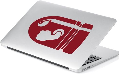 Yoonek Graphics Bullet Bill Inspired Decal Sticker for Car Window, Laptop, Motorcycle, Walls, Mirror and More. # 458 (6" x 9.8", Black) in Saudi Arabia