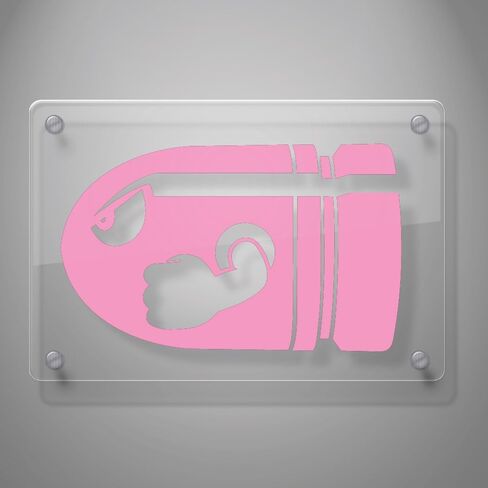 Yoonek Graphics Bullet Bill Inspired Decal Sticker for Car Window, Laptop, Motorcycle, Walls, Mirror and More. # 458 (6" x 9.8", Black) in Saudi Arabia