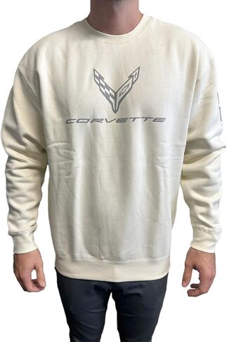 2020 C8 Corvette Stingray Crewneck Sweatshirt - Officially Licensed Chevrolet Pullover in Saudi Arabia