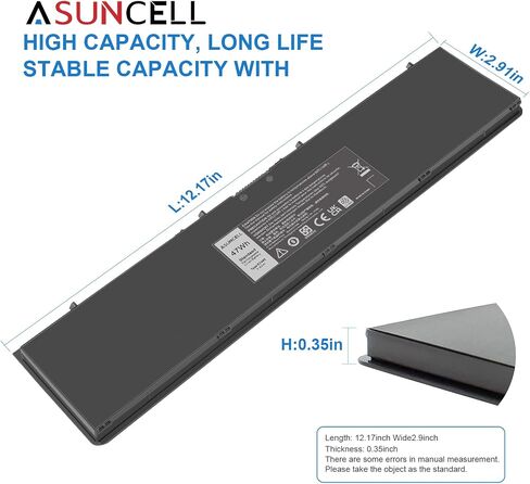 ASUNCELL 42Wh TF03XL 920070-855 920046-421 بطارية لجهاز HP بافيليون X360 15-CC 15-CD 15-cc154cl 15-cc060wm 15-cc152od 15-cc055od 15-cd040wm 17-AR007CA 17-AR050WM 920070-855، 11.55 فولت in Saudi Arabia