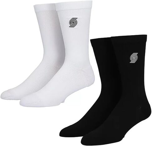 Pkwy NBA Portland Trail Blazers للجنسين تريل بليزر يكفي 2PK، أسود، كبير in Kuwait