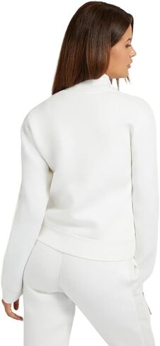 GUESS Women's New Allie Scuba Zip Sweatshirt in Saudi Arabia