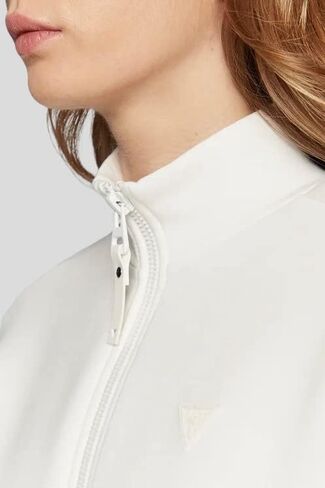 GUESS Women's New Allie Scuba Zip Sweatshirt in Saudi Arabia