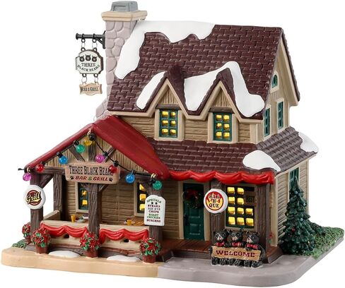 Lemax Three Black Bears Bar & Grill #35078 in Saudi Arabia