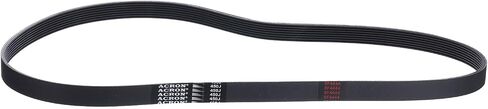 حزام Uxcell 215J8 PJ V-Ribbed 8 أضلاع 21.5 بوصة طول × 0.74 بوصة عرض × 0.14 بوصة ارتفاع، حزام بولي مطاط EPDM على شكل حرف V، حزام متعدد إسفين صغير على شكل حرف V in Saudi Arabia
