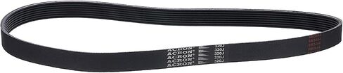 حزام Uxcell 215J8 PJ V-Ribbed 8 أضلاع 21.5 بوصة طول × 0.74 بوصة عرض × 0.14 بوصة ارتفاع، حزام بولي مطاط EPDM على شكل حرف V، حزام متعدد إسفين صغير على شكل حرف V in Saudi Arabia