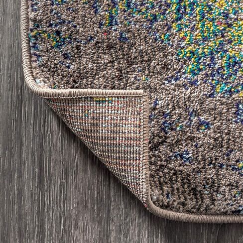 JONATHAN Y CTP107B-28 Contemporary POP Modern Abstract Indoor Area-Rug Bohemian Easy-Cleaning High Traffic Bedroom Kitchen Living Room Non Shedding, 2 ft x 8 ft, Multi-colored in Saudi Arabia