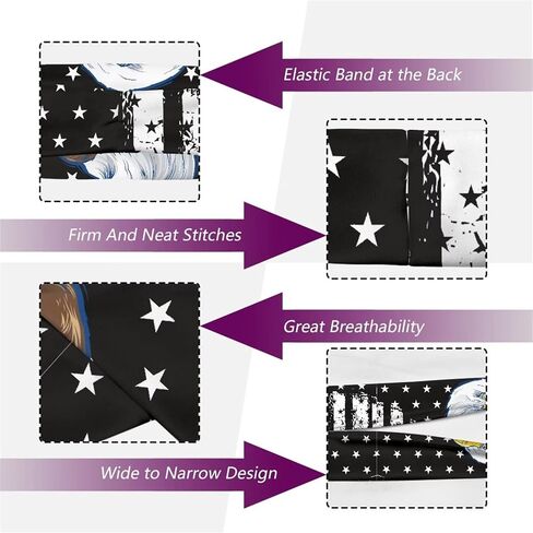 Forchrinse 6 Pieces Colorful Butterfly Sport Headbands for Women Sport Sweatband Yoga Hairbands Moisture Wicking Headband for Running Yoga Fitness in Saudi Arabia
