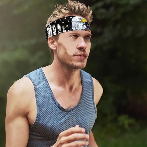 Forchrinse 6 Pieces Colorful Butterfly Sport Headbands for Women Sport Sweatband Yoga Hairbands Moisture Wicking Headband for Running Yoga Fitness in Saudi Arabia