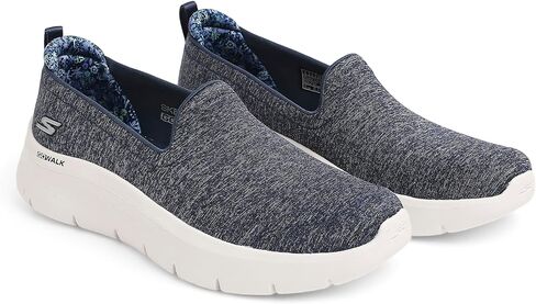 حذاء رياضي نسائي من Skechers GO Walk Flex-Clever View، رمادي، عرض 6.5 in Kuwait