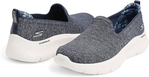حذاء رياضي نسائي من Skechers GO Walk Flex-Clever View، رمادي، عرض 6.5 in Kuwait