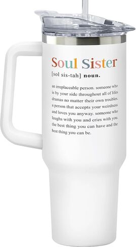 Friendship Gifts for Women Friends - Gifts for Best Friend - Gifts for Sister, Sisters Gifts - Sister Birthday Gifts, Birthday Gifts for Friends Female, BFF Bestie Gifts for Women - 40 Oz Tumbler in Saudi Arabia
