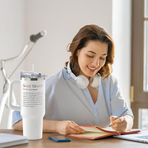 Friendship Gifts for Women Friends - Gifts for Best Friend - Gifts for Sister, Sisters Gifts - Sister Birthday Gifts, Birthday Gifts for Friends Female, BFF Bestie Gifts for Women - 40 Oz Tumbler in Saudi Arabia
