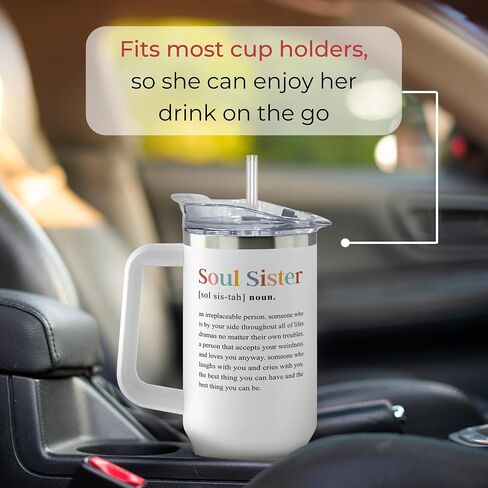 Friendship Gifts for Women Friends - Gifts for Best Friend - Gifts for Sister, Sisters Gifts - Sister Birthday Gifts, Birthday Gifts for Friends Female, BFF Bestie Gifts for Women - 40 Oz Tumbler in Saudi Arabia