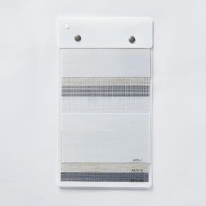 Waterproof Zebra Blinds Fabric Samples 3 Colors Swatches for Corded Zebra Shades