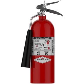 Amerex 322 CO2 Class B C Fire Extinguisher, 5 lb.