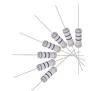 uxcell 40Pcs 10 Ohm Resistor, 3W 5% Tolerance Metal Oxide Film Resistors, Lead, Flame Proof for DIY Electronic Projects and Experiments