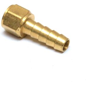5/16" Hose ID / Hose Barb to 1/8" Female NPT FIP FPT Straight Brass Fitting Fuel / Air / Water / Boat / Gas / Oil WOG