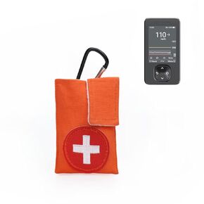 Blood Glucose Meter Case with Belt Clip & Hook for Dexcom G7 Receiver Case Pouch Dexcom G7 Cover Diabetes Supplies
