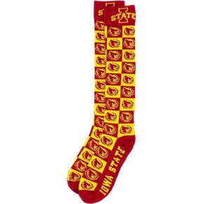 NCAA Iowa State Cyclones Checkboard Dress Socks
