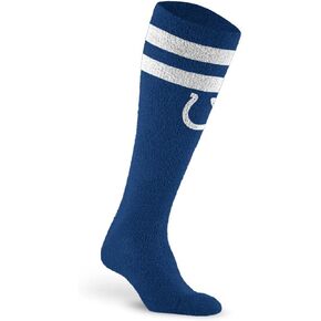 For Bare Feet Women's NFL Cozy Feather Compression Varsity Stripe Team Color