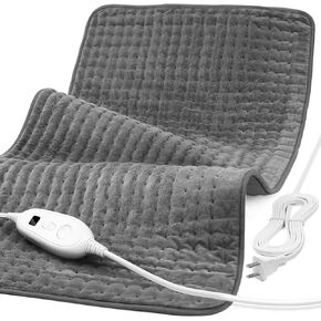 Heating Pad for Back Pain Relief, 17" X 33" XXX-Large Heating Pads for Cramps,Electric Heating Pad XL with 6 Fast Heating Settings,Moist Dry Heat Options,Auto-Off,Machine Washable