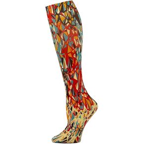 Hocsocx Red Crystal Socks Performance Liner Moisture-Wicking Protection for Field Hockey, Ice Hockey, and Soccer
