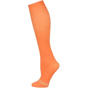 Hocsocx Orange Sherbet Socks Performance Liner Moisture-Wicking Protection for Field Hockey, Ice Hockey, and Soccer