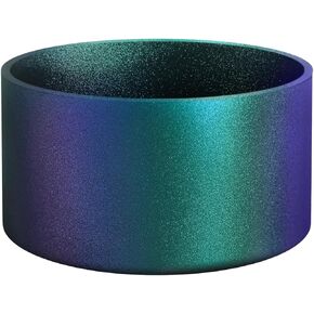 حذاء من السيليكون اللامع المتدرج من الحرباء، غطاء حذاء من السيليكون، حذاء زجاجة مياه متوافق مع زجاجة مياه سعة 12-40 أونصة والمزيد من الزجاجات بقاعدة 2.8-3 بوصة (زمرد) in Kuwait