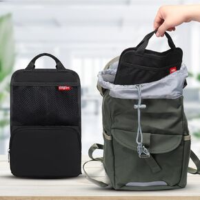 حقيبة ظهر صغيرة لتنظيم حقيبة اليد والمحفظة والنزهة والتخييم - مقسم حقيبة معزولة مقاومة للماء وقابلة للطي - ملحقات السفر للنساء والرجال in Kuwait