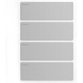 وسادات خطوة من WOOWAVE للقوارب، مجموعة خطوات من إسفنج EVA غير قابلة للانزلاق مع وسادات خوذة داعمة لاصقة لسلالم حمام السباحة، ومصدات مقطورات RV، وسجادات خطوات 5 مم، 4 عبوات in Kuwait