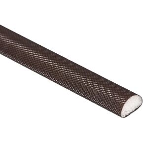 uxcell Door Frame Weather Stripping, 11Ft Long 0.35" Wide Self Adhesive Foam Window Seal Strip, Soundproof Flexible Foam Door and Window Seal Strip, Brown