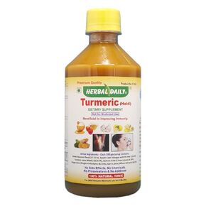Turmeric Supplement Beneficial in Asthma, Allergy, joints support, Infection & Overall Health Wellness - Turmeric, Apple Cider Vinegar, ACV Garlic, Ginger, Honey Lemon
