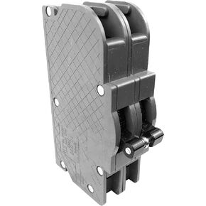 Connecticut Electric UBIZ240B New Zinsco Bolt-On Circuit Breaker, Thick 2 Pole 40 Amp, Grey