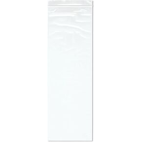 Plymor 6" x 18" (Pack of 100), 2 Mil Zipper Reclosable Plastic Bags