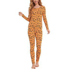 GYS Long Johns Sets Thermal Underwear for Women Lightweight Base Layer Snug fit Pajamas Set, Viscose Made from Bamboo