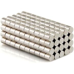 120 Pieces 3x4mm Small Fridge Magnets for Crafts Refrigerator Whiteboard Kitchen Office Magnet
