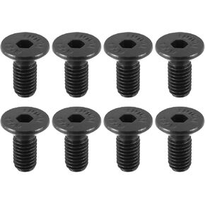 8Pcs Black Bike Shoe Cleat Mounting Screw for SPD - Pedal Steel Pedals Bike Pedals Pedals and Cleats