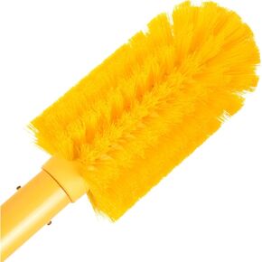 SPARTA Industrial Tank Brush Pipe Brush, Drain Brush with Handle for Commercial Kitchens, Polyester, 30 Inches, Yellow