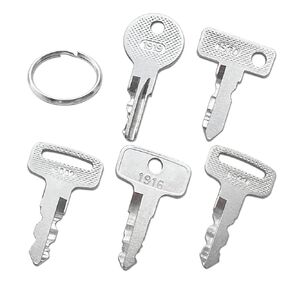 KeyPower Golf Cart Dealership Key Set for EZGO Yamaha Club Car PTV Ds/Precedent Gas/Electric Ignition Keys
