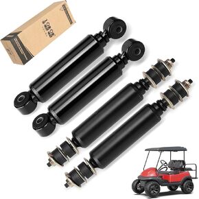 10L0L Golf Cart Front Rear Shock Absorber Set Heavy Duty shock Absorber Fits Club Car DS 1988-up, Precedent 2004-up Gas or Electric, Replaces OEM# 1014235 1015813 1010991 1012183 1014236 1013164